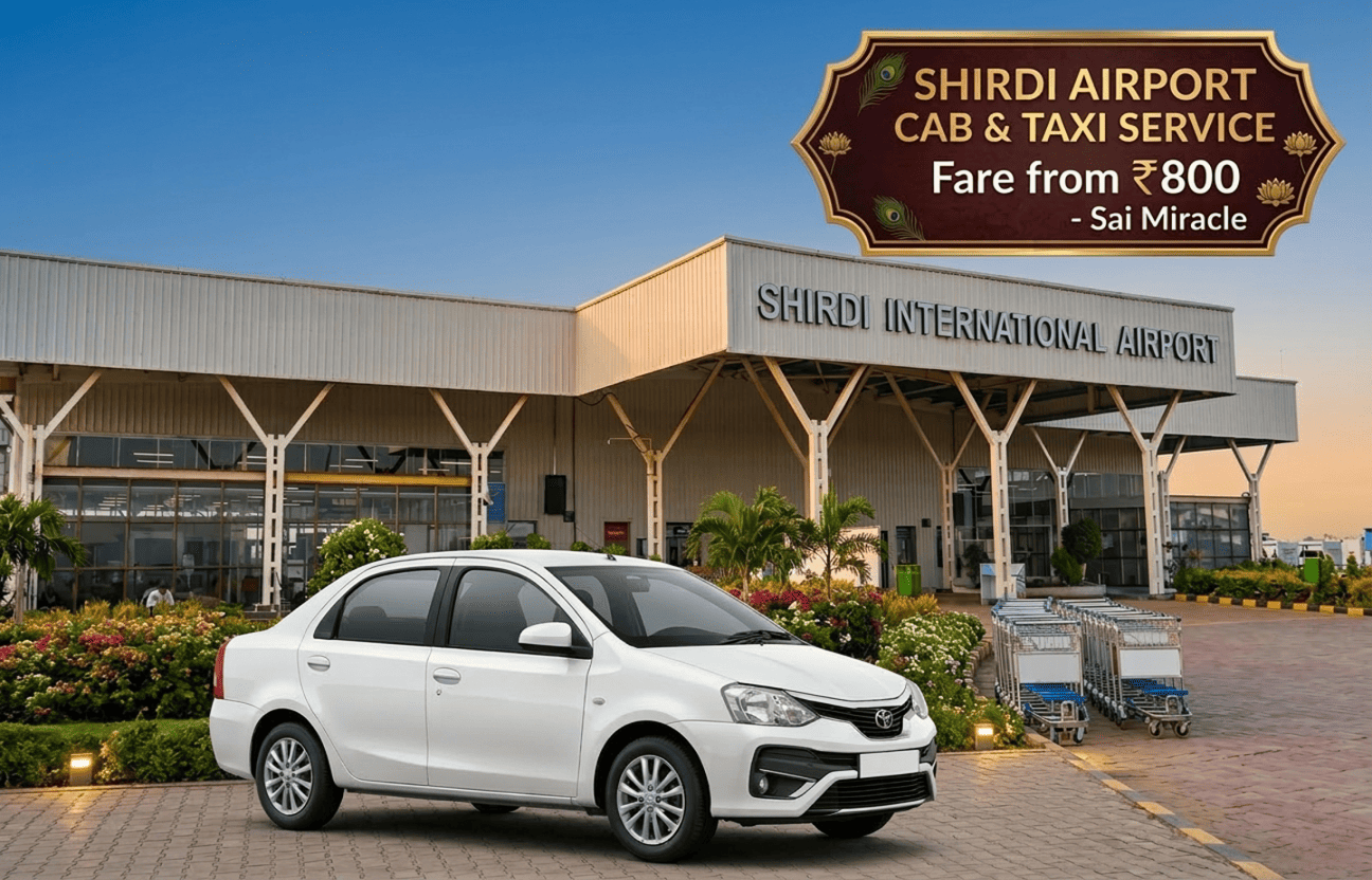 Shirdi Airport Cab & Taxi Service Fixed Price - Sai Miracle